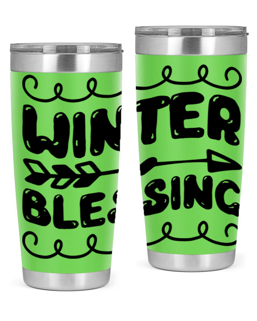 Winter Blessing 545#- winter- Tumbler