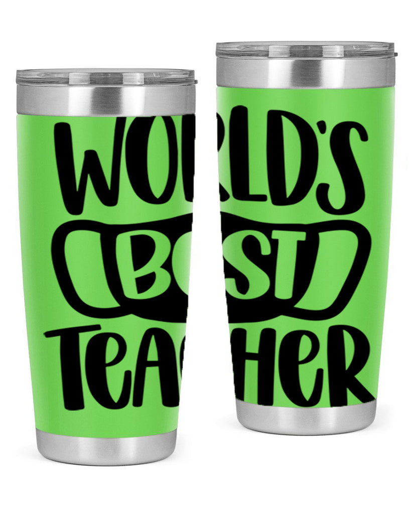 Worlds Best Teacher Style 27#- teacher- tumbler
