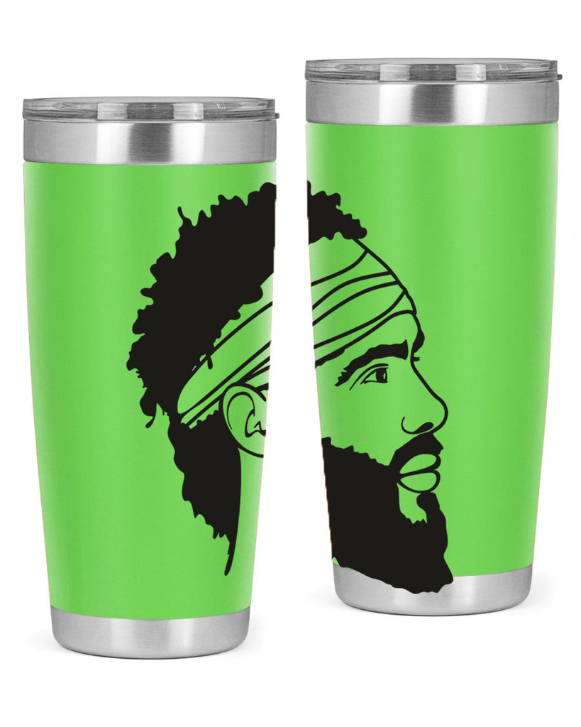 beardman 48#- black men - boys- tumbler
