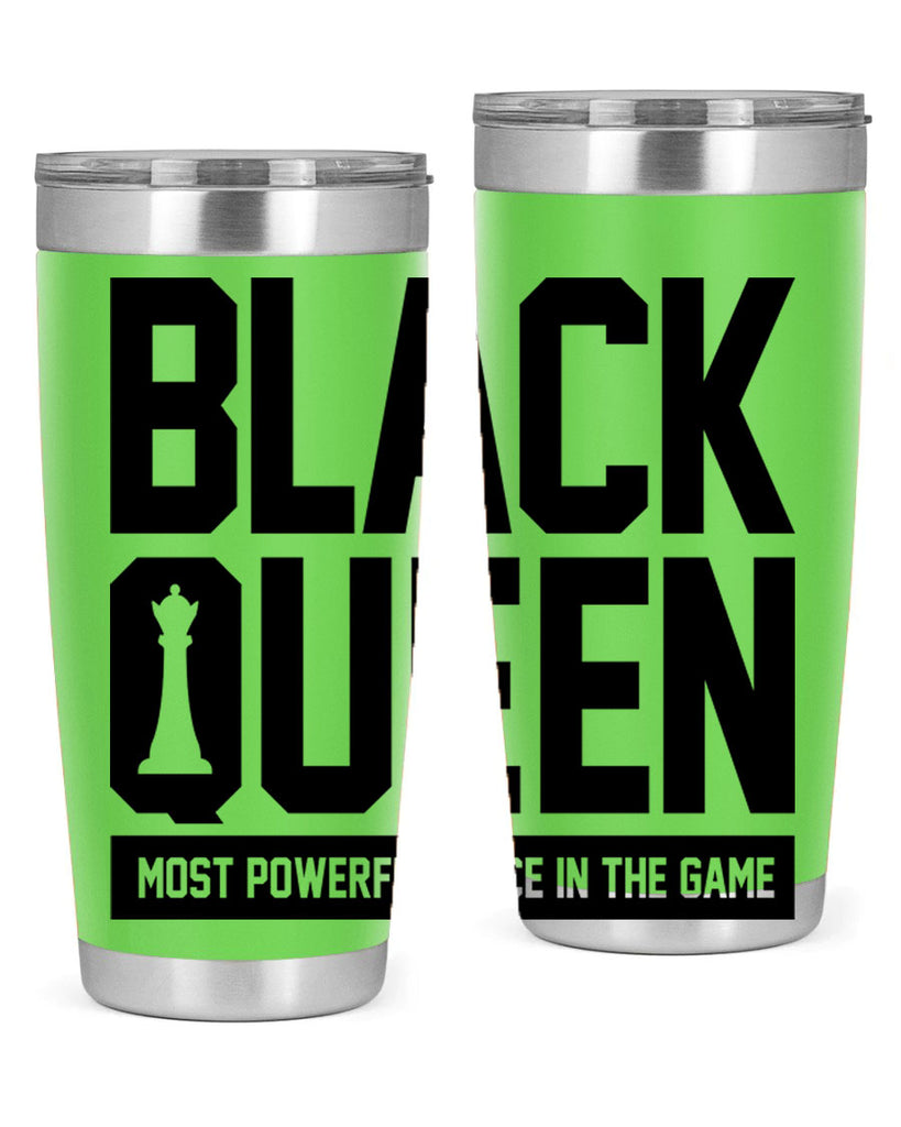 black queenchess 194#- black words phrases- Cotton Tank