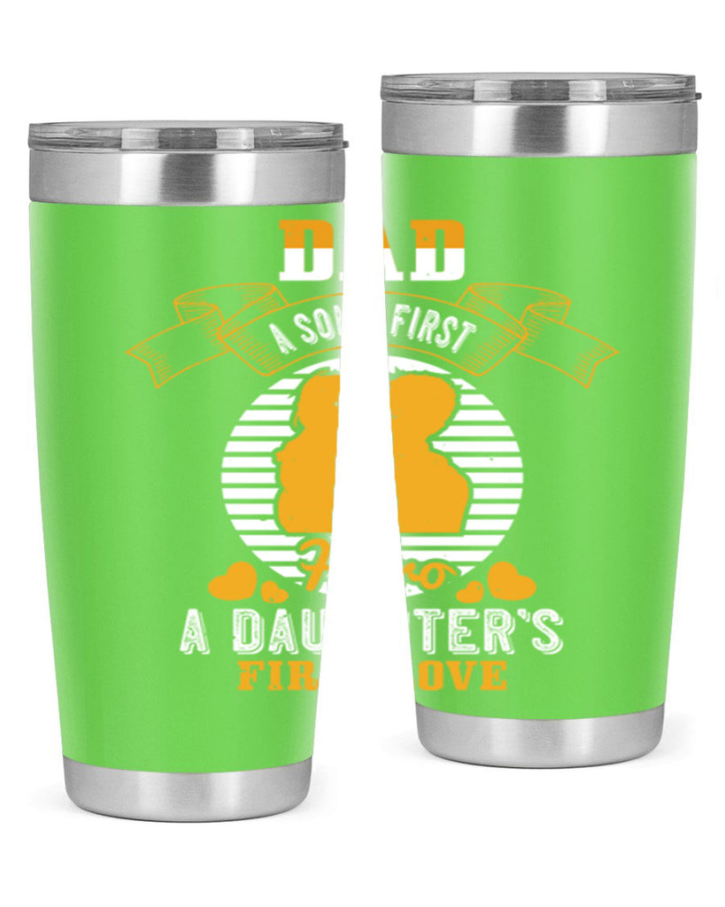 dad a son’s first hero 245#- fathers day- Tumbler