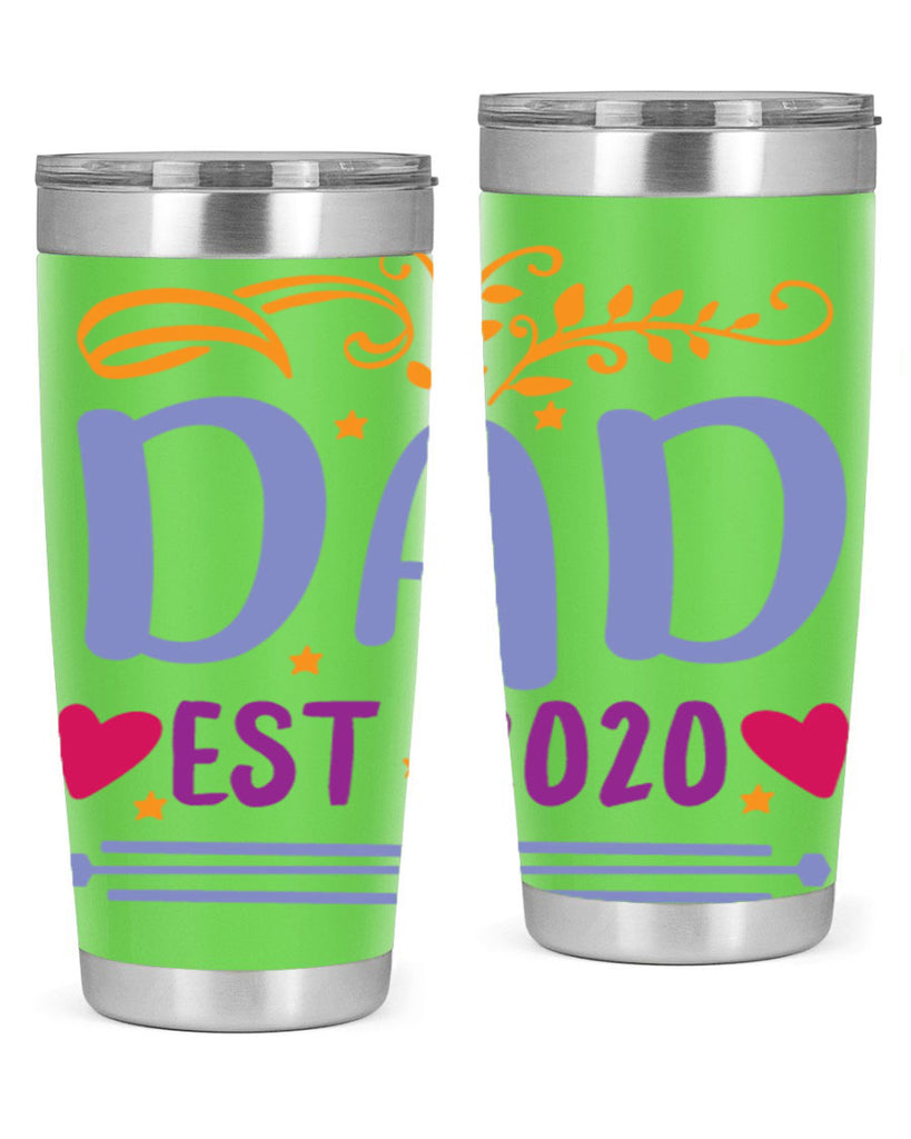 dad est 98#- fathers day- Tumbler