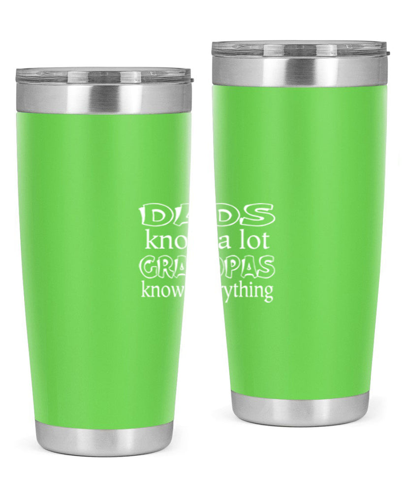 dads know a lot 17#- dad- Tumbler