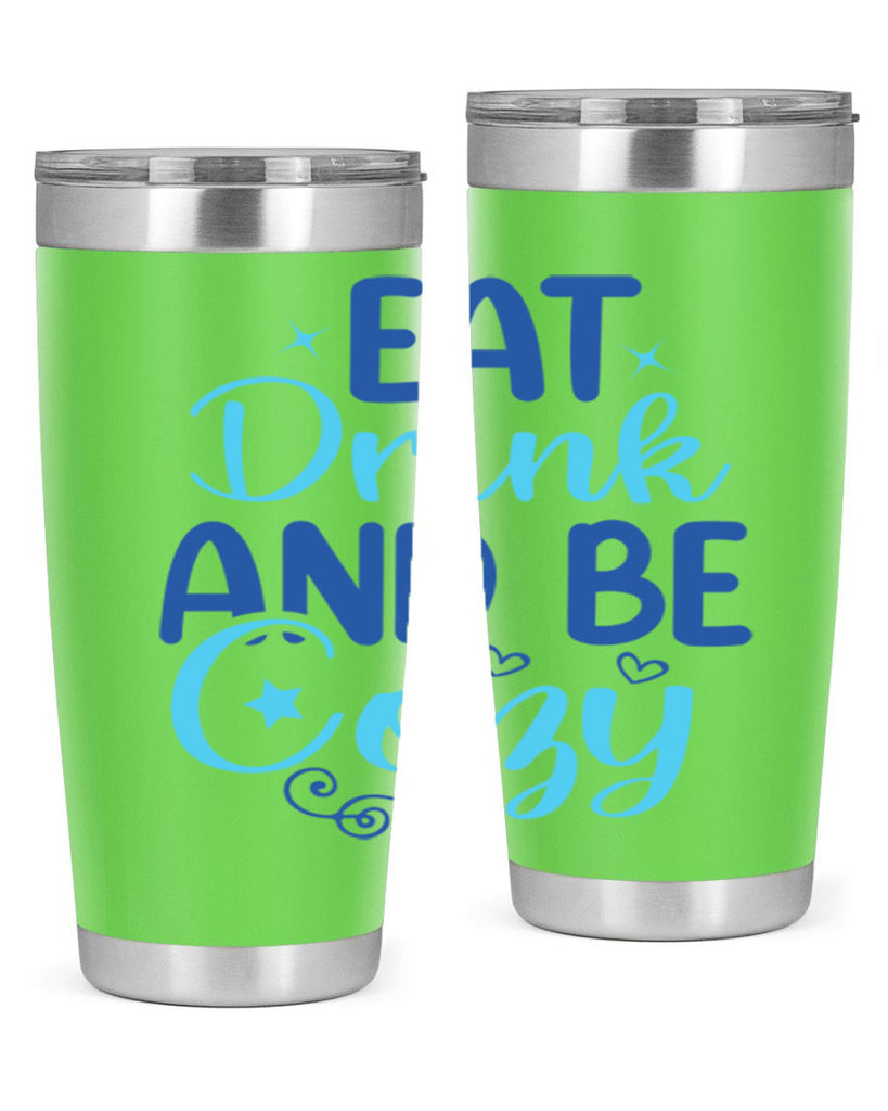 eat drink and be cozy 97#- winter- Tumbler