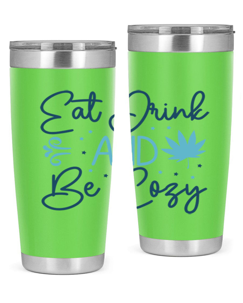 eat drink and be cozy 98#- winter- Tumbler