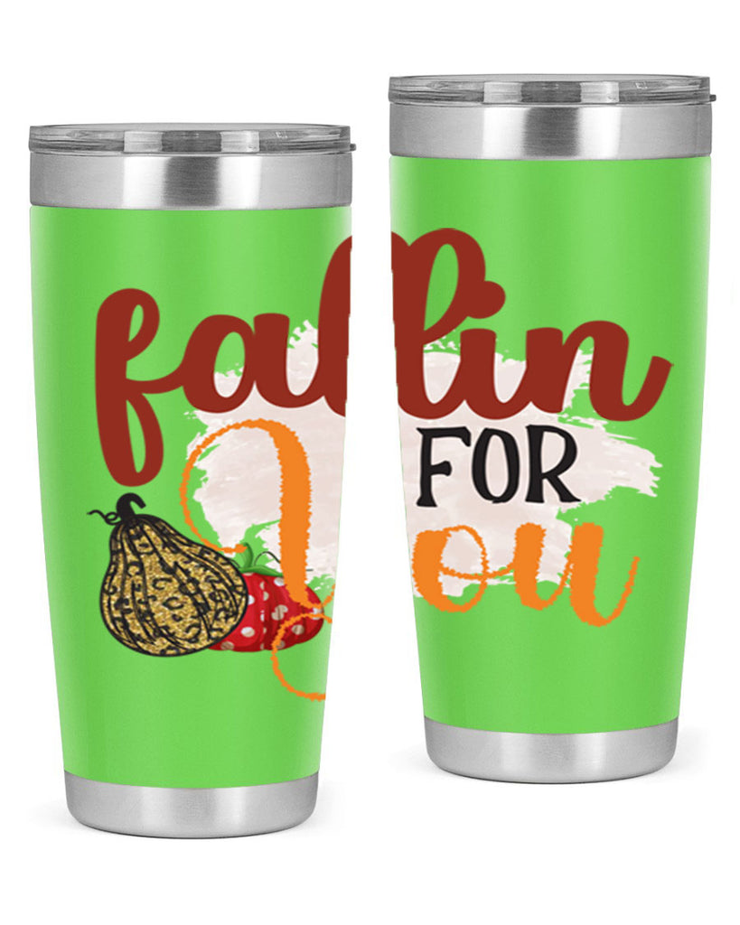 fallin for you 167#- fall- Tumbler