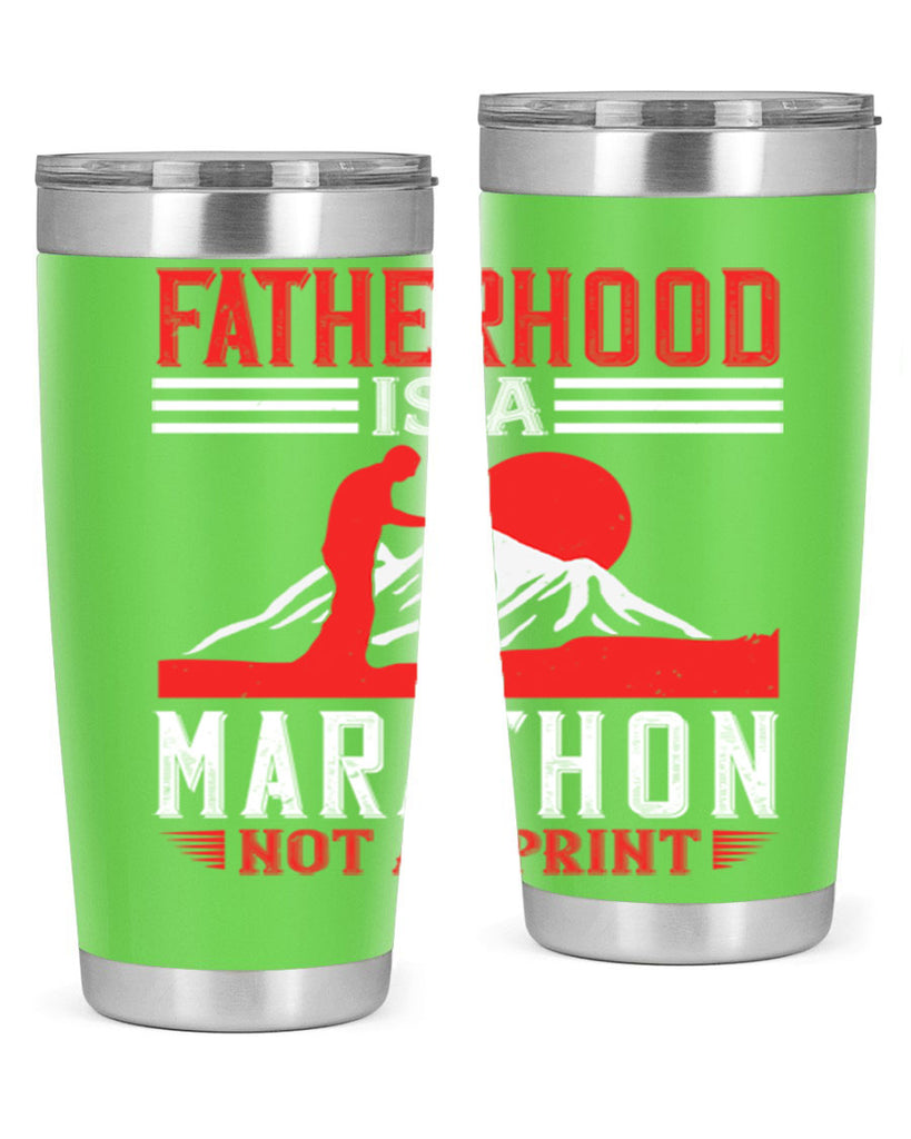 fatherhood is a marathon not a sprint 261#- fathers day- Tumbler