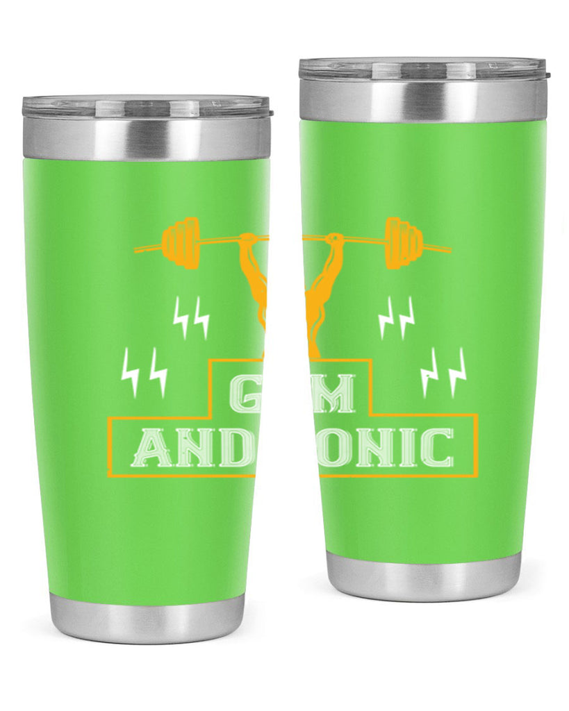gym and tonic 100#- gym- Tumbler