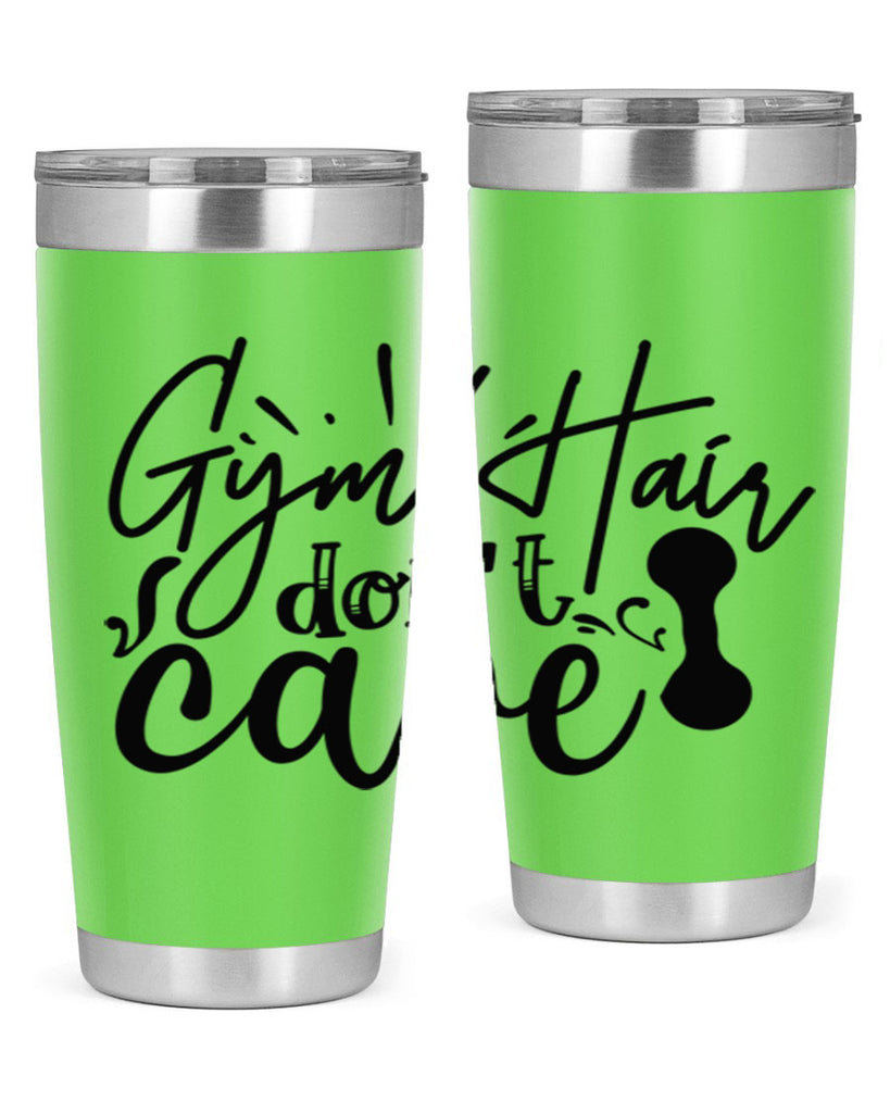 gym hair dont care 43#- gym- Tumbler