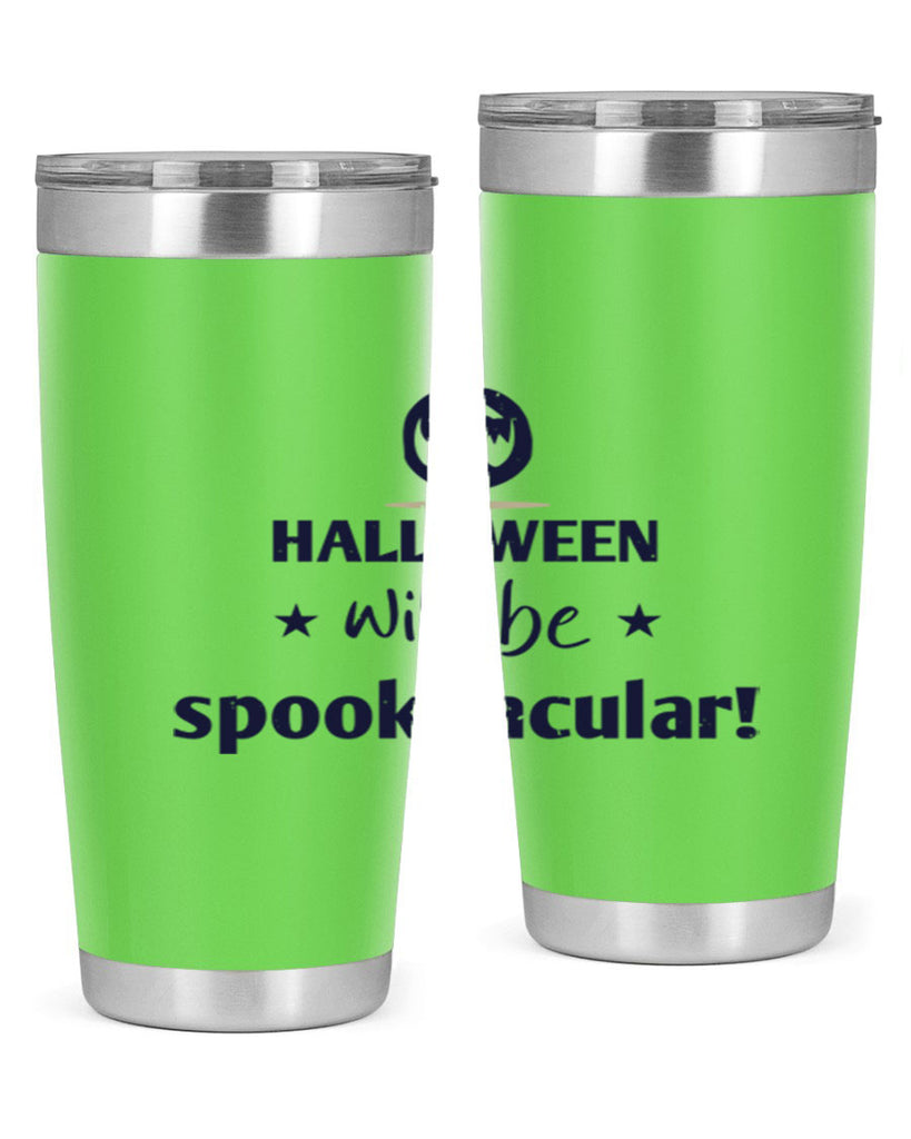 halloween will be spooktacular 156#- halloween- Tumbler