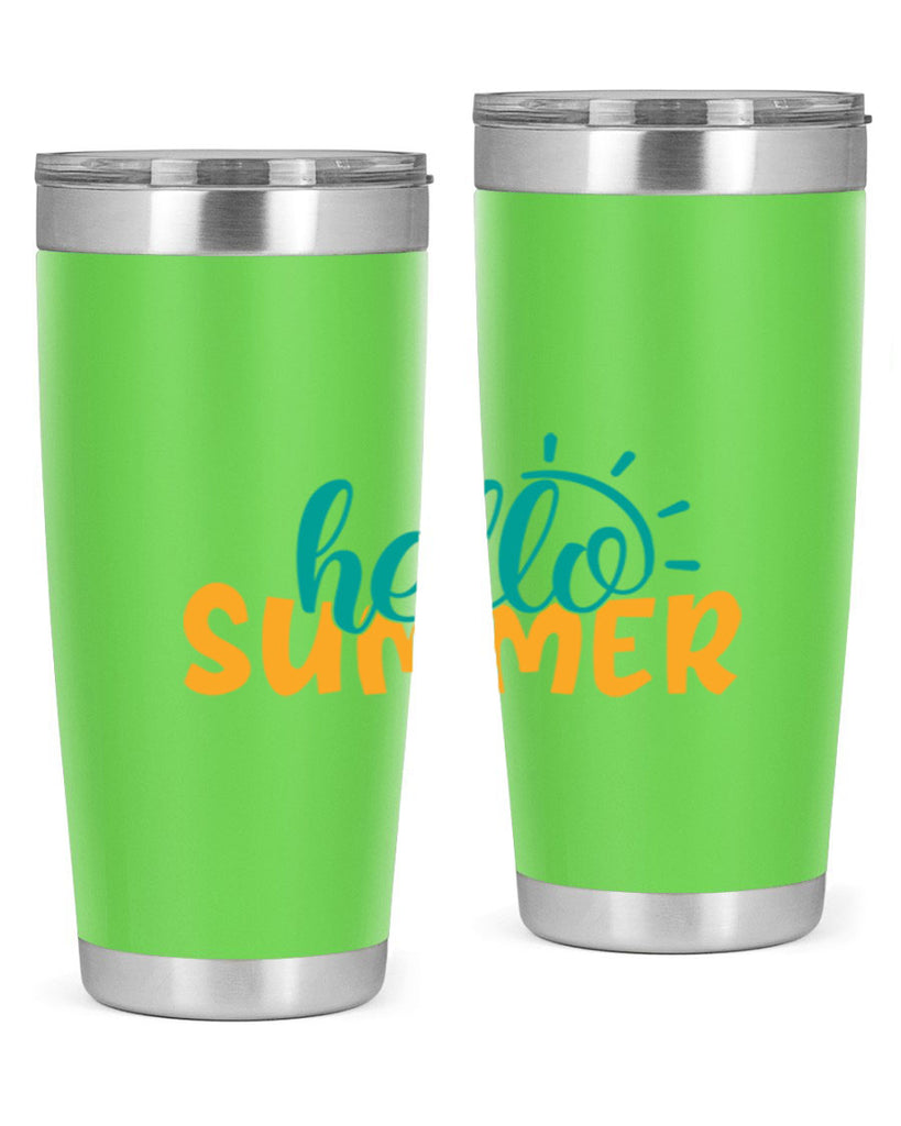 hello summer Style 97#- summer- Tumbler