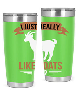 i just really like goats ok Style 3#- goat- Tumbler