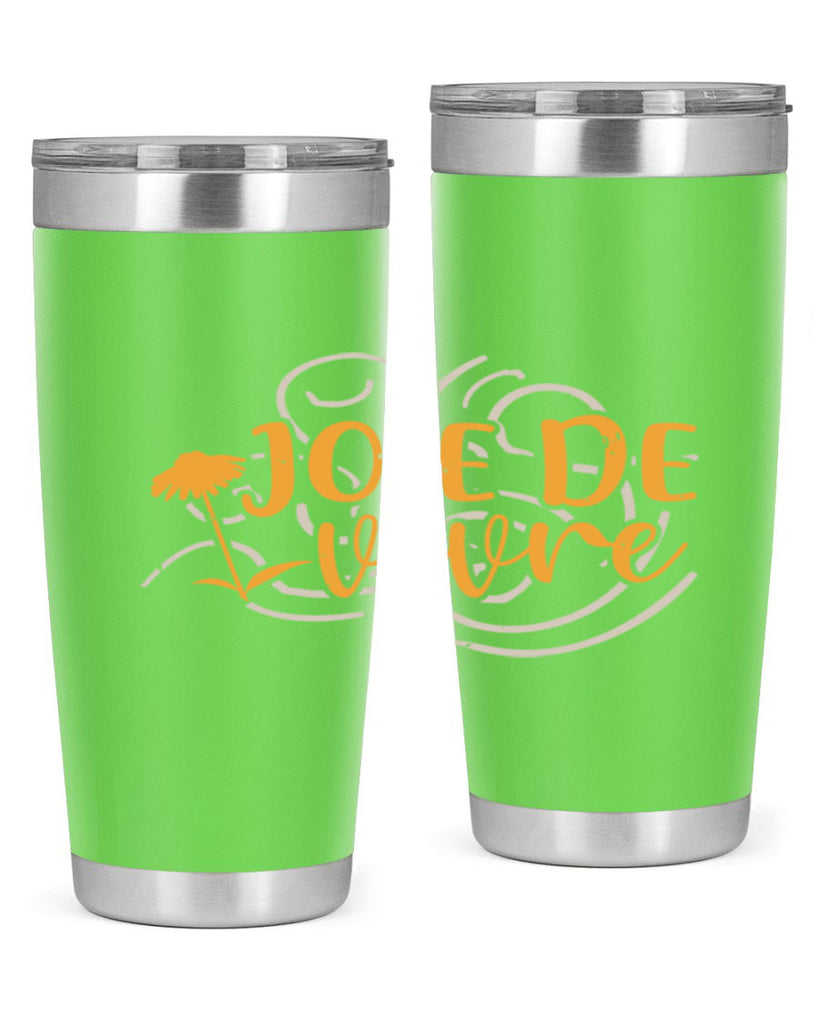 joie de vivre 57#- mardi gras- Tumbler