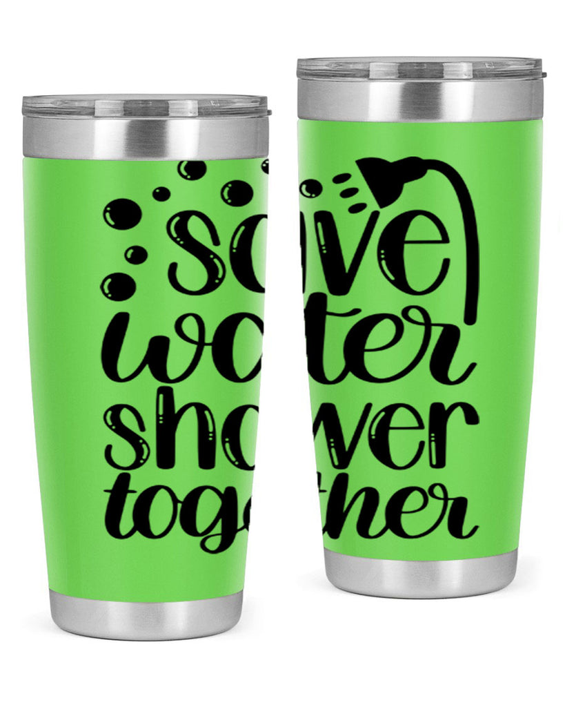 save water shower together 18#- bathroom- Tumbler