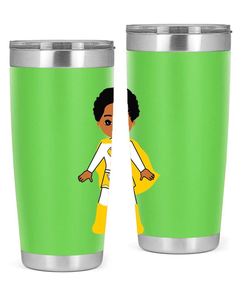 super kid 10#- black men - boys- tumbler