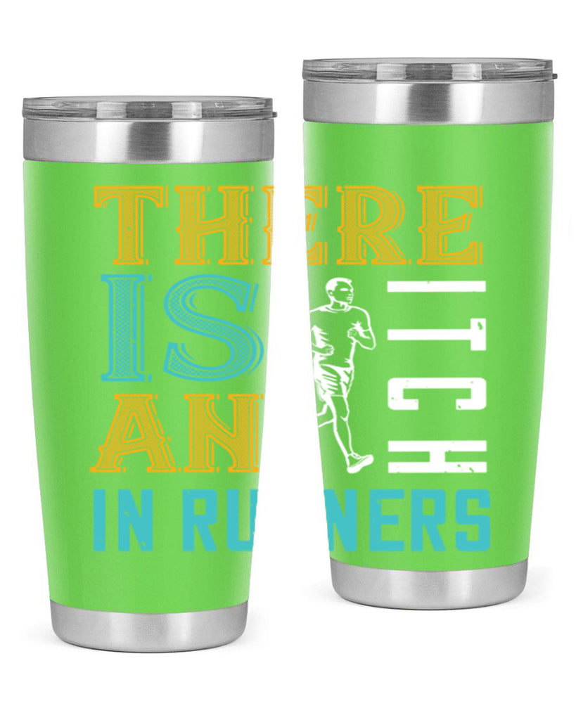 there is an itch in runners 9#- running- Tumbler