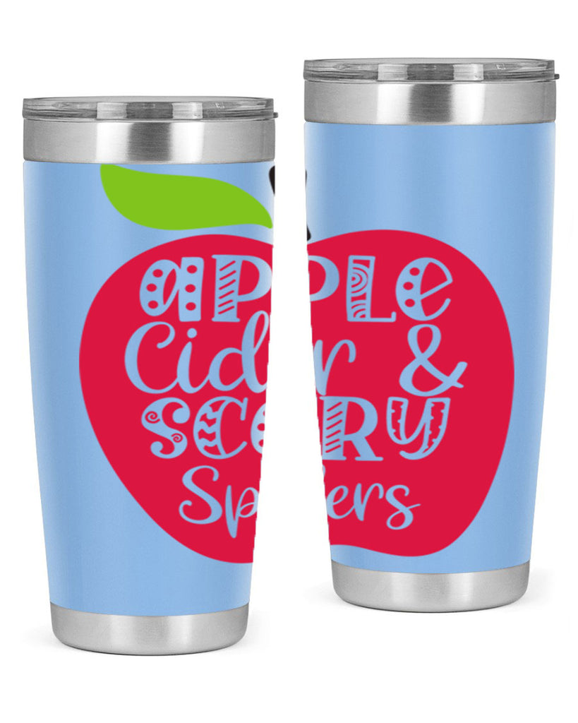 Apple Cider Scary Spiders 10#- fall- Tumbler