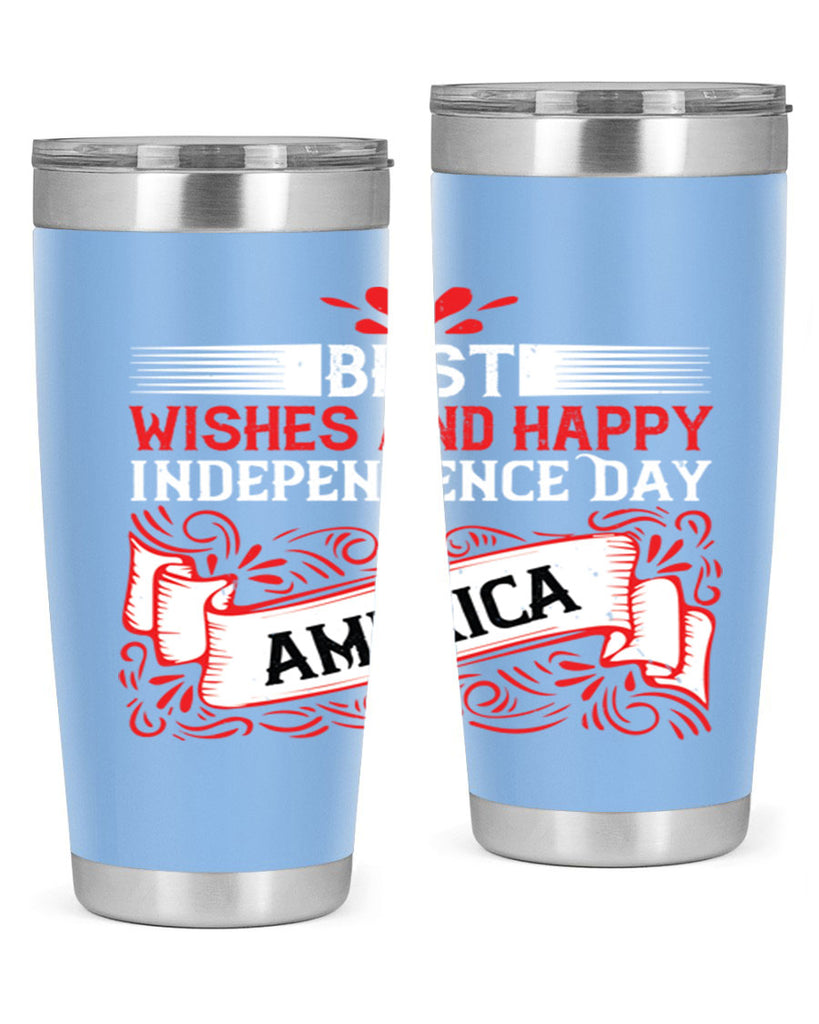 Best wishes and happy Independence Day america Style 86#- Fourt Of July- Tumbler
