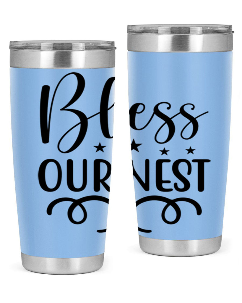 Bless Our Nest 50#- spring- Tumbler