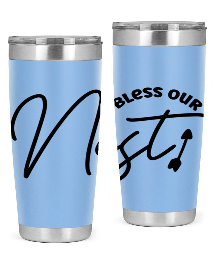 Bless Our Nest55#- spring- Tumbler