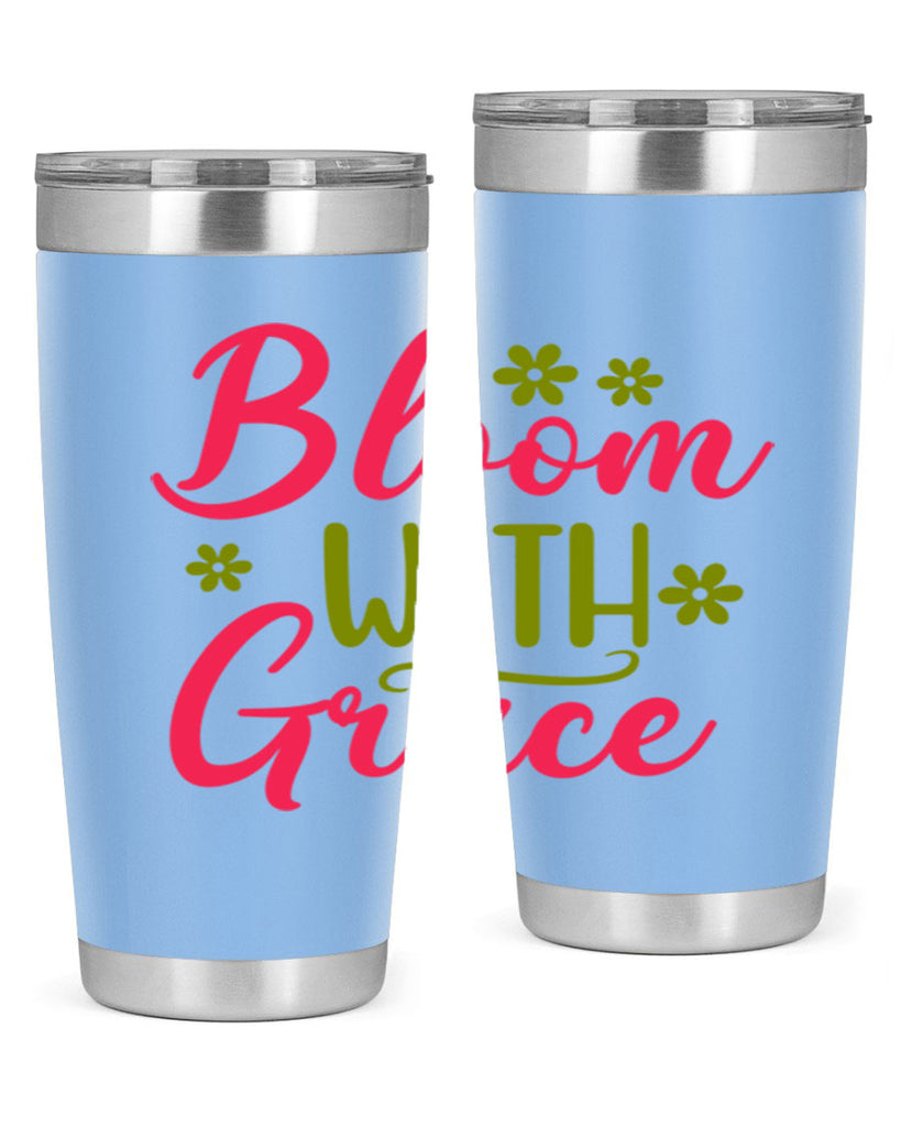 Bloom With Grace 80#- spring- Tumbler