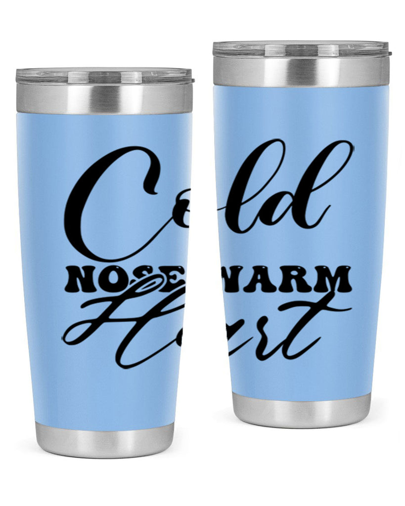 Cold nose warm heart 56#- winter- Tumbler