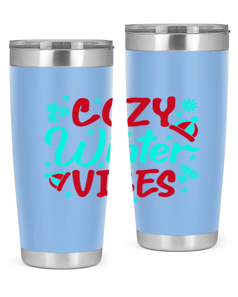 Cozy Winter Vibes Winter 83#- winter- Tumbler