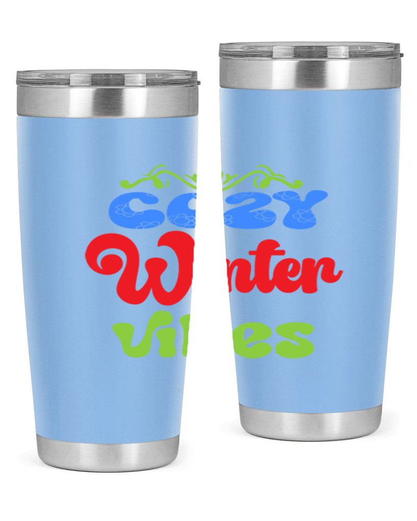 Cozy winter vibes 75#- winter- Tumbler
