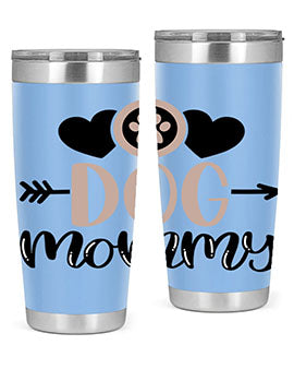Dog Mommy Style 25#- dog- Tumbler