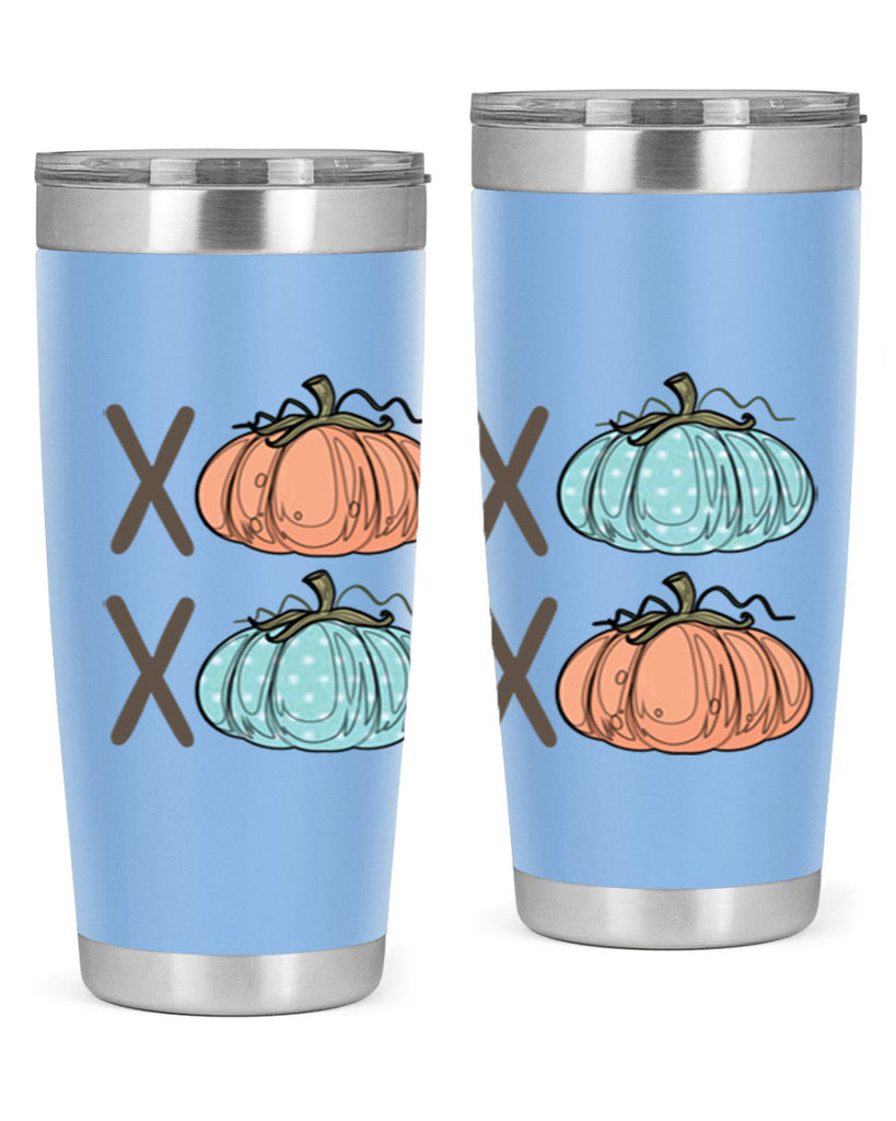 Fall Pumpkin XOXO 129#- fall- Tumbler