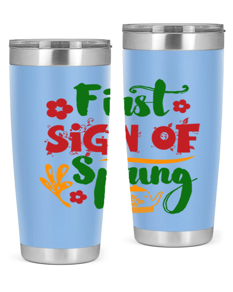First Sign of Spring 139#- spring- Tumbler