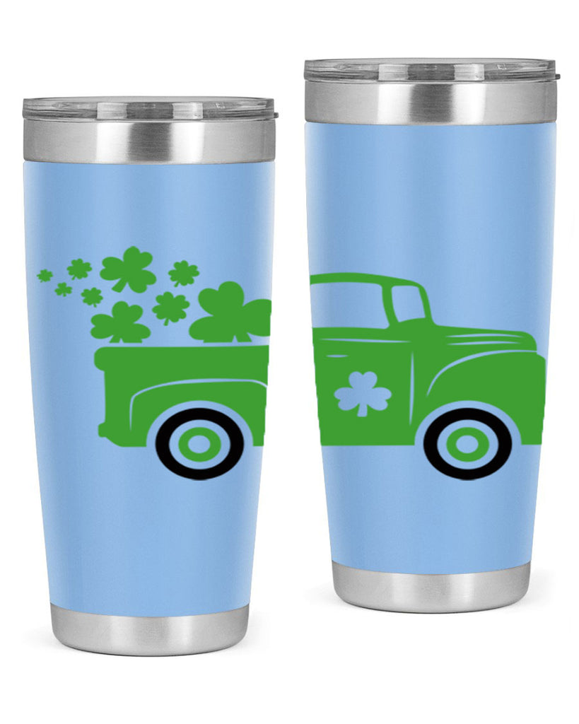 Green Truck Style 97#- St Patricks Day- Tumbler