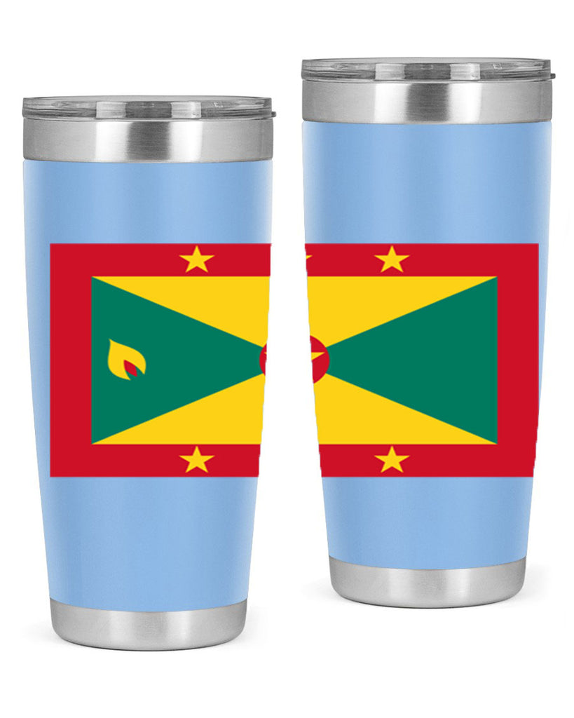 Grenada 130#- world flags- Tumbler