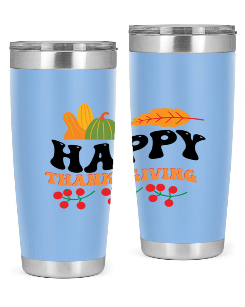 Happy Thanksgiving 251#- fall- Tumbler
