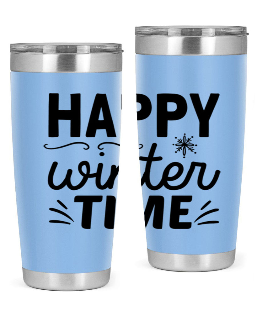 Happy Winter Time134#- winter- Tumbler