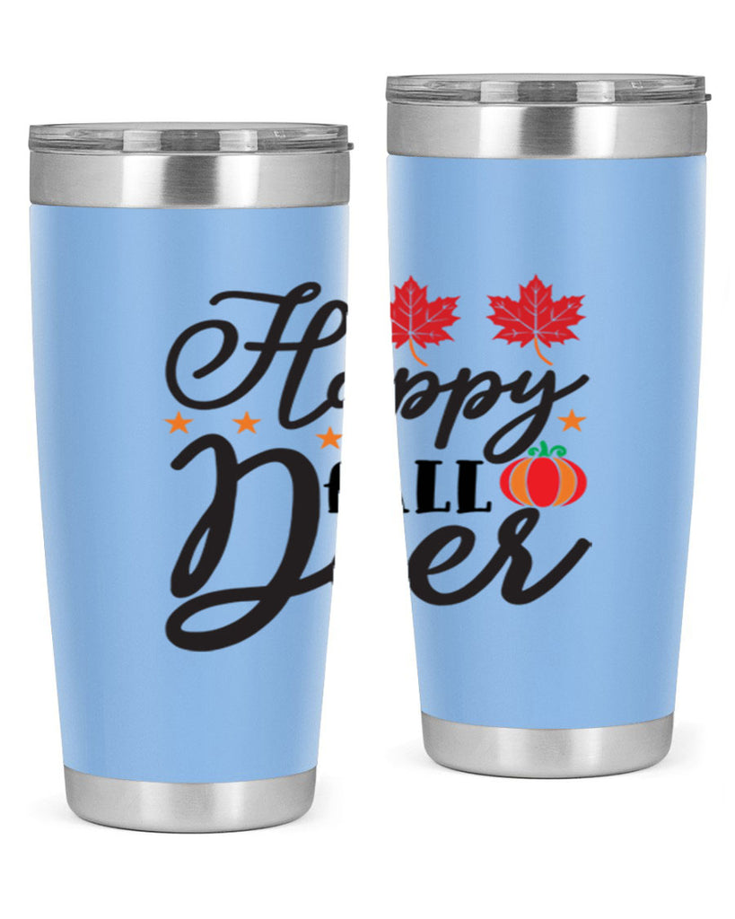 Happyfalldeer 254#- fall- Tumbler