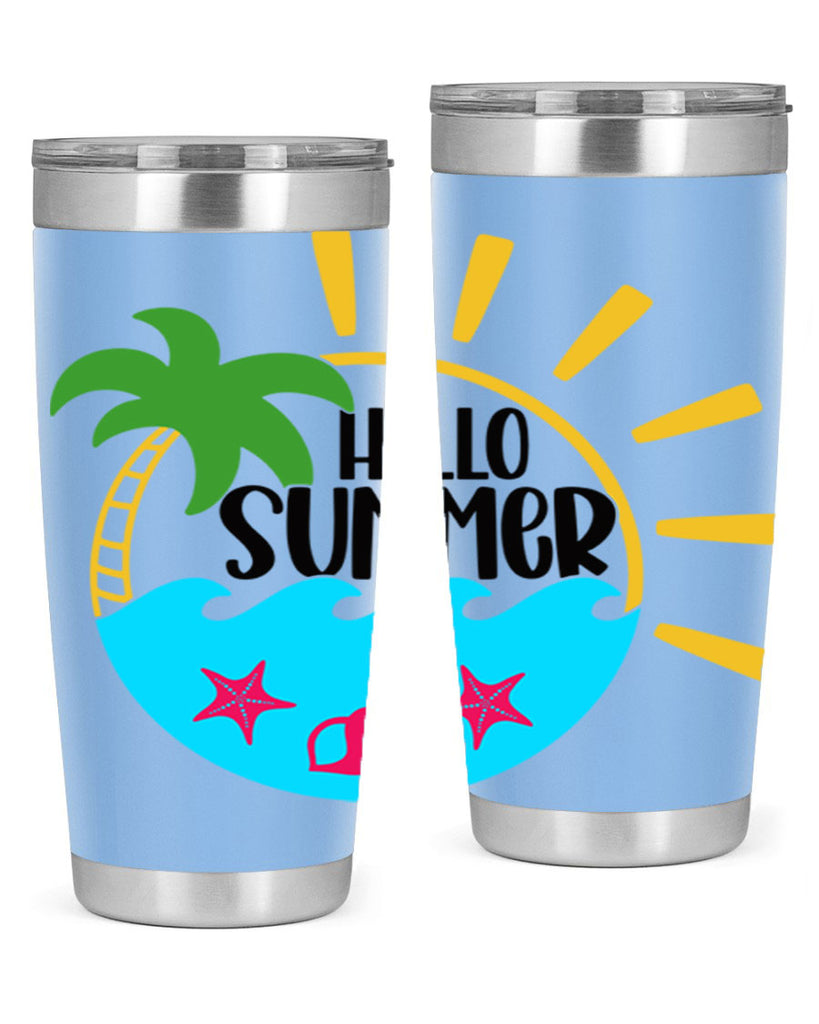 Hello Summer Style 40#- summer- Tumbler