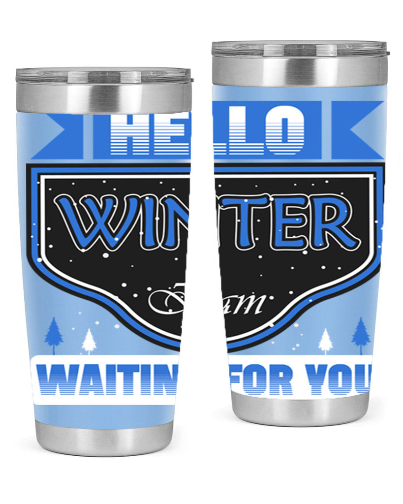 Hello Winter 164#- winter- Tumbler