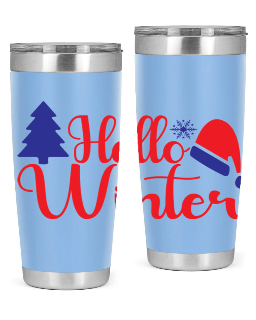 Hello Winter 179#- winter- Tumbler