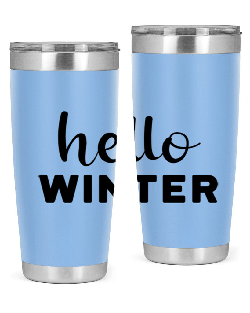 Hello Winter 186#- winter- Tumbler