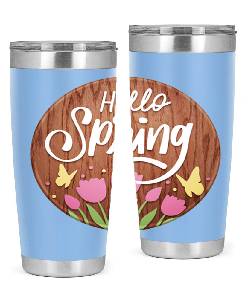 Hello spring Mockup202#- spring- Tumbler