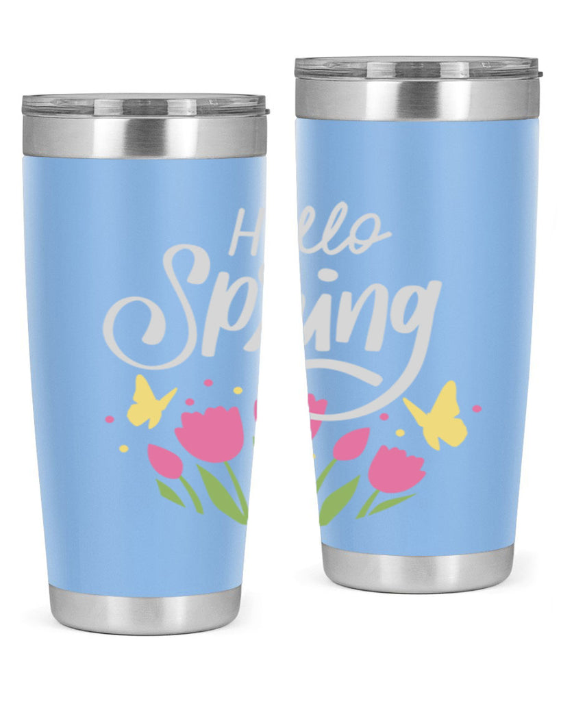 Hello spring214#- spring- Tumbler