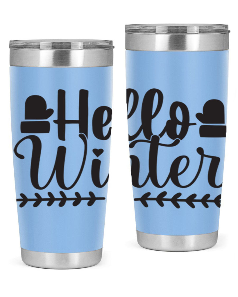Hello winter 184#- winter- Tumbler