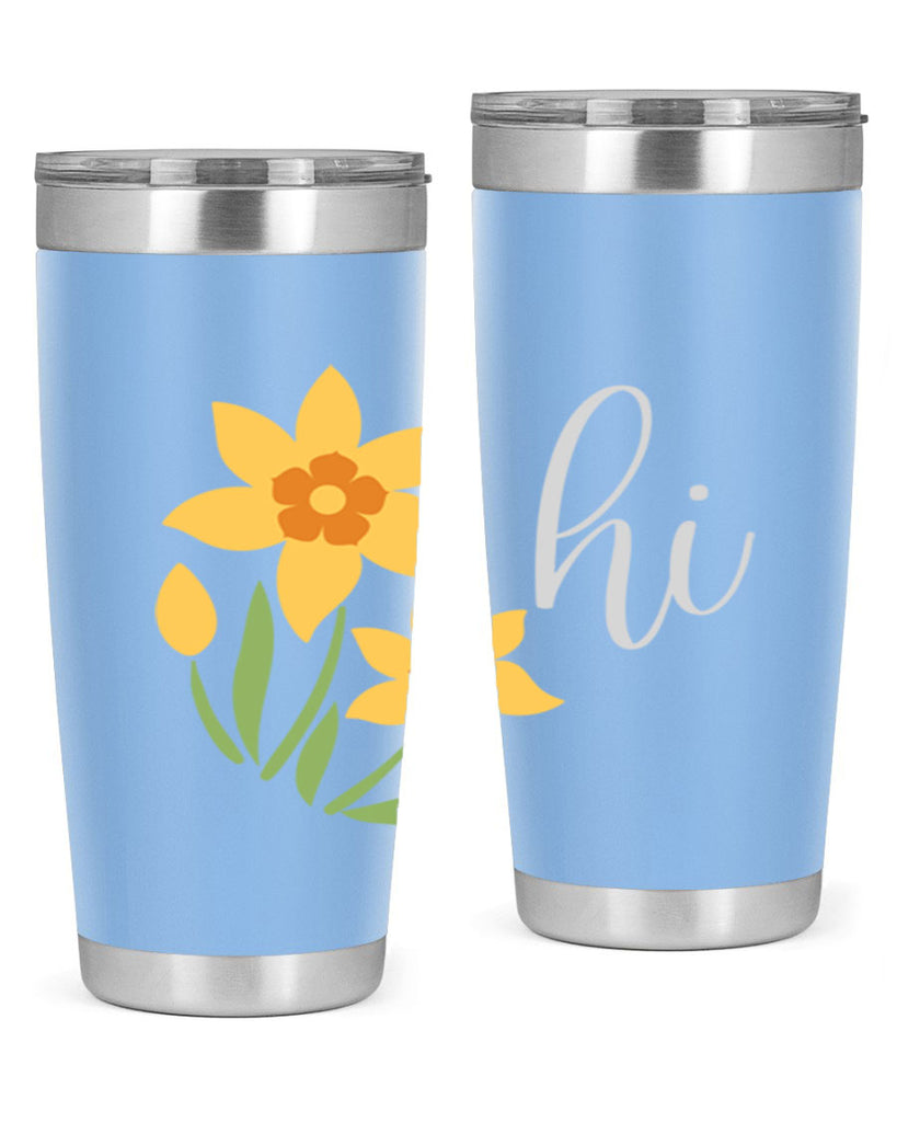 Hi daffodil flower236#- spring- Tumbler