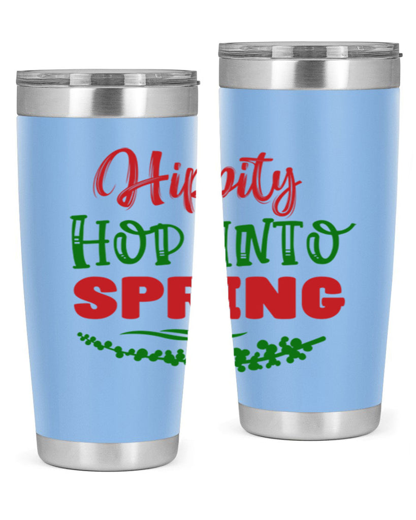 Hippity Hop into Spring 239#- spring- Tumbler