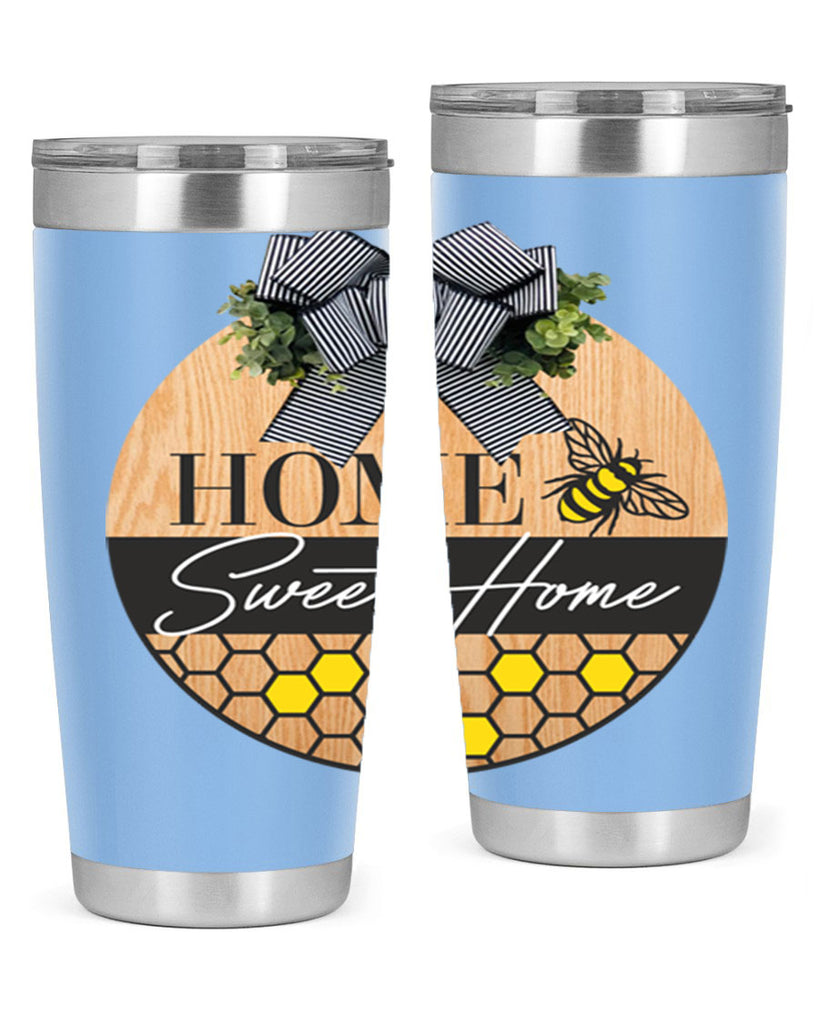 Home Sweet home bee and hive Mockup241#- spring- Tumbler