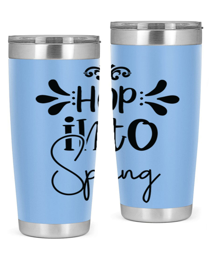 Hop into Spring 247#- spring- Tumbler