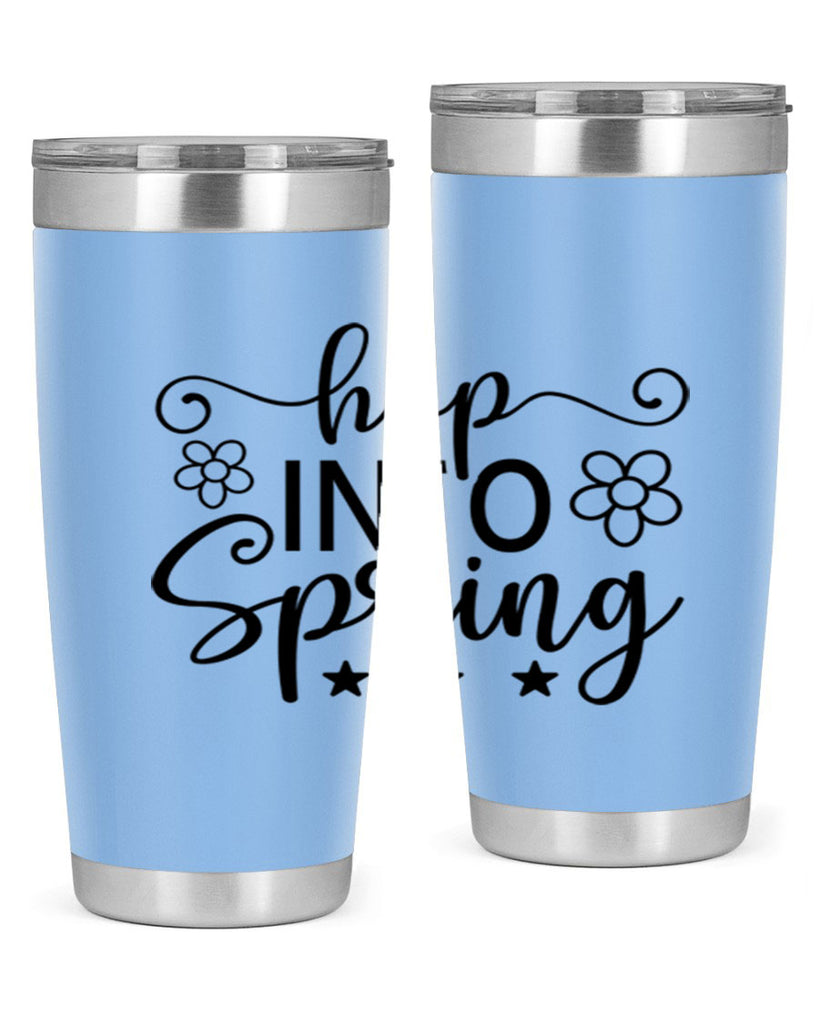 Hop into spring  252#- spring- Tumbler