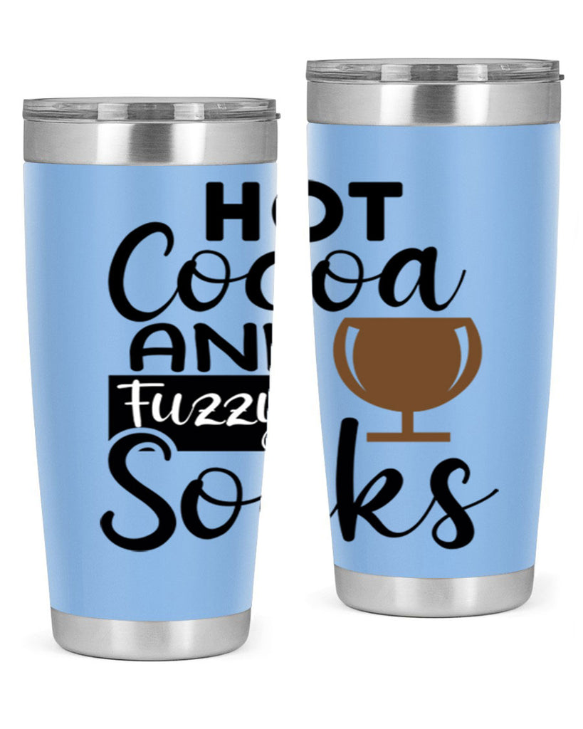 Hot Cocoa And Fuzzy Socks 218#- winter- Tumbler