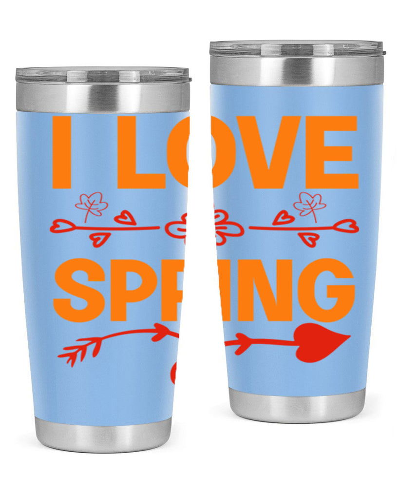I love spring 271#- spring- Tumbler